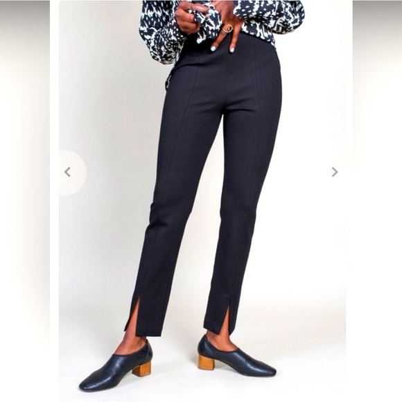 Tibi Pants - Tibi Bond Stretch Knit Tailored Leggings